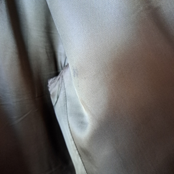 Vintage Grais 70's Glazed Aniline Cabretta Leather Jacket SZ 42L - Picture 10 of 14